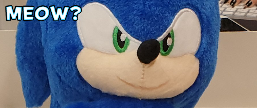 The Sonic Movie Plushie is Real, and He Brings Golden Doughnuts