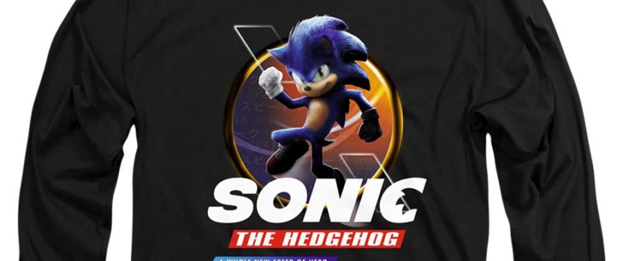 US SEGA Shop Launches Sonic Movie Merchandise
