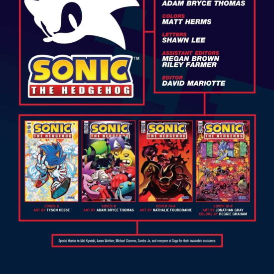 Comic Preview: IDW Sonic The Hedgehog #25 – The Sonic Stadium