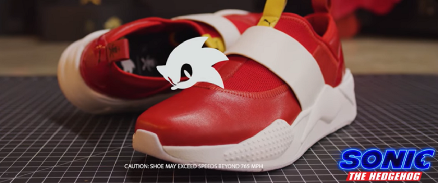 The Shoe Surgeon and PUMA Craft Limited Edition Sonic the Hedgehog Movie shoes!