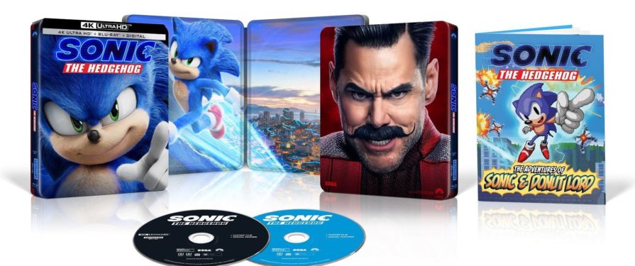 Sonic Movie Gets 4K Steelbook Edition