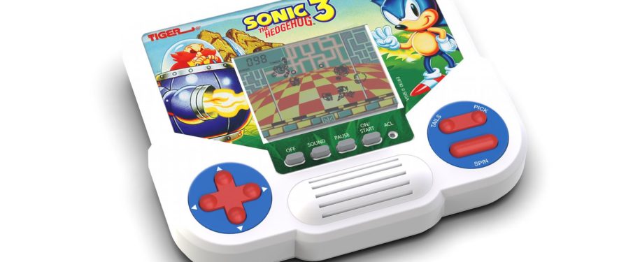 Sonic 3 Returning…as a Tiger LCD Game