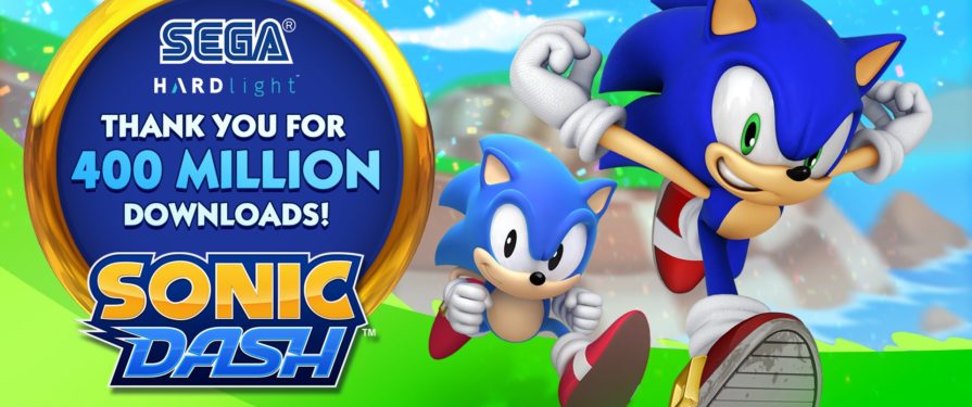 Sonic Dash hits 400 MILLION Downloads, More Content to Come
