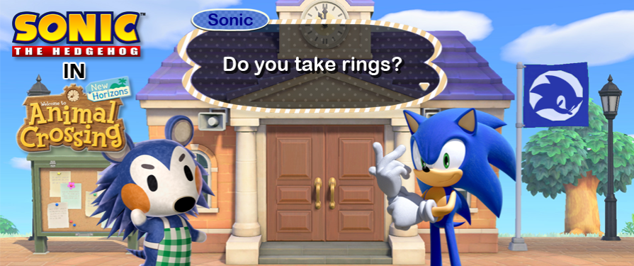 The BEST Sonic-Themed Animal Crossing Customisations