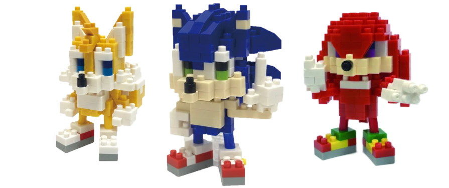 Nanoblocks Lets You Build Your Own Sonic This June