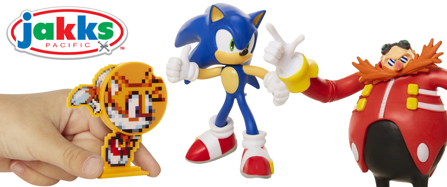 Bendy Sonic Figures by JAKKS Pacific Are Now Available