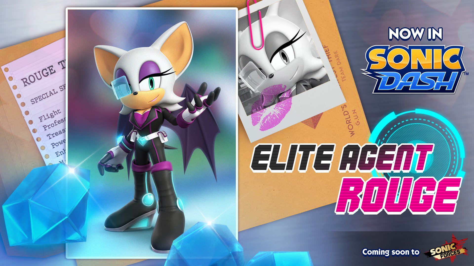 The Next Special Sonic Dash Character is Elite Agent Rouge – The Sonic ...