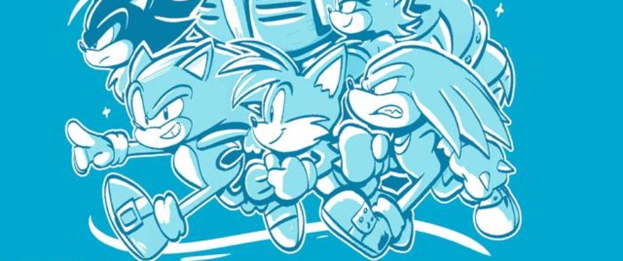 Awesome Sonic Heroes T-Shirt Available to Buy During GDQ 2020 Online Event