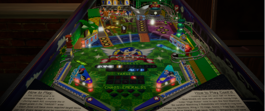 SAGE 2020: Sonic Pinball Panic Imagines What A Real Sonic Pinball Table Would Look Like
