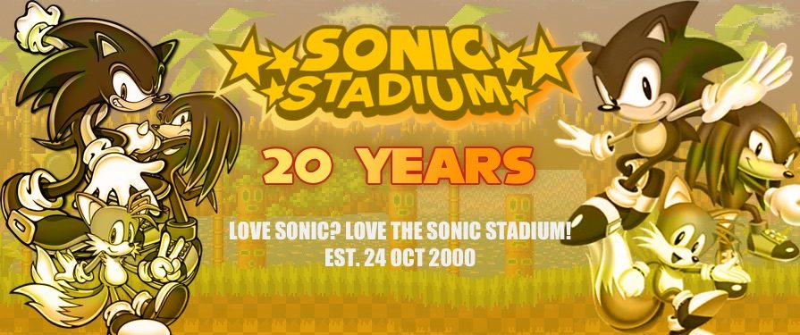 Sonic Stadium’s 20th Anniversary! Special Features, Discord, Twitch Channel and More!