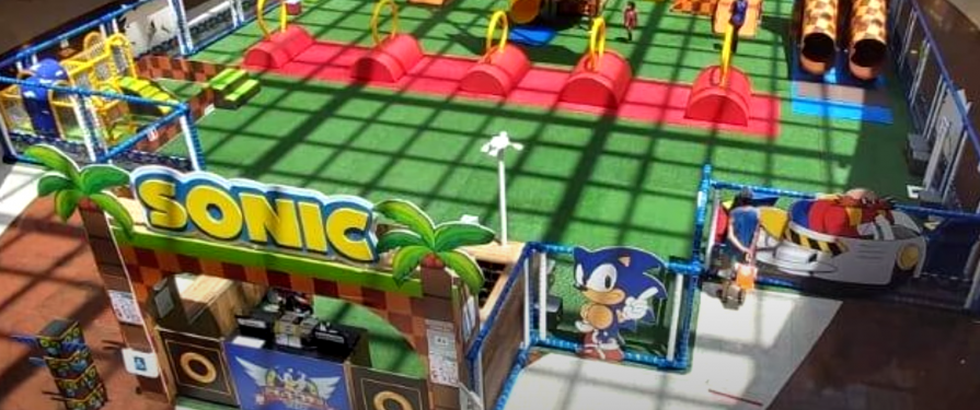 A Sonic-Themed Playground opens in Brazil