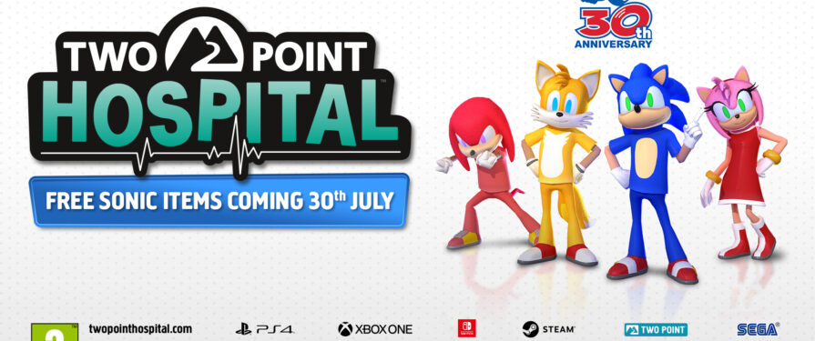 Remind Yourself That Two Point Hospital Sonic Content Is Coming With These Costume Renders
