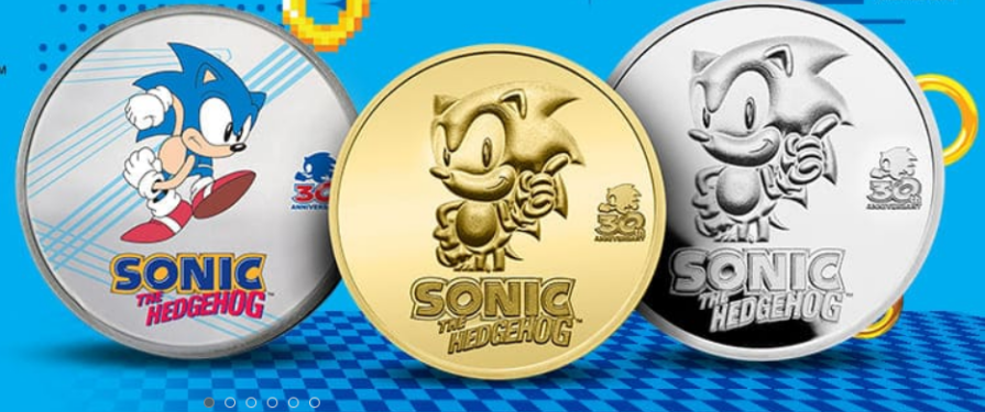 APMEX Release Sonic 30th Anniversary Silver and Gold Coins