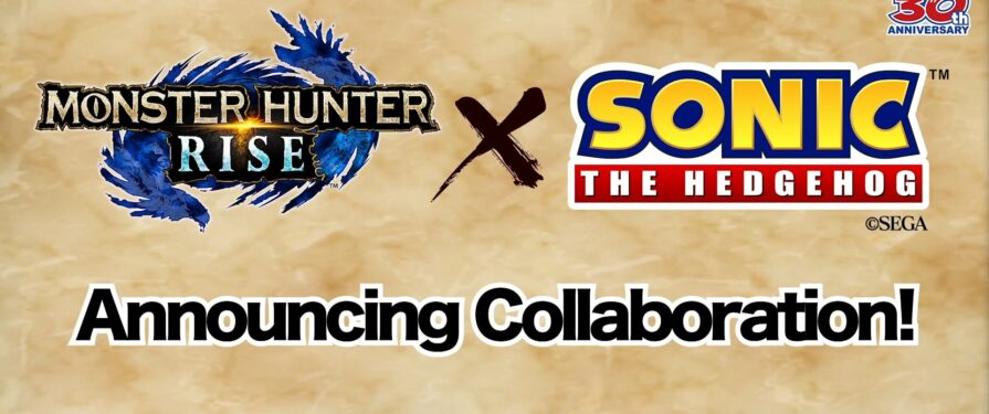 Capcom Announces Sonic the Hedgehog Collaboration for Monster Hunter Rise