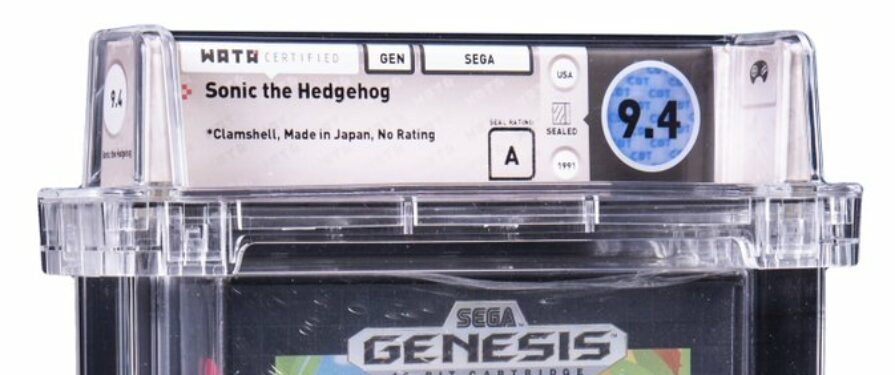 Graded Sonic 1 Breaks Goldin Auctions Sales Records