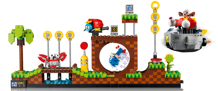 LEGO Releases Ideas Sonic the Hedgehog Designer Video