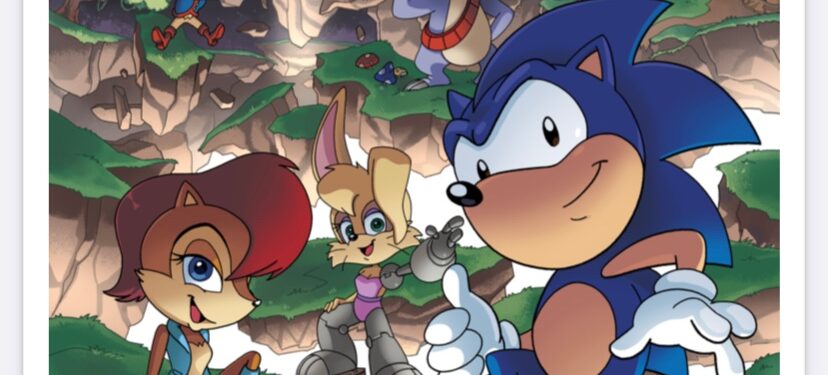 Sonic The Hedgeblog — The cover artwork for 'Sonic Chaos'. Specifically