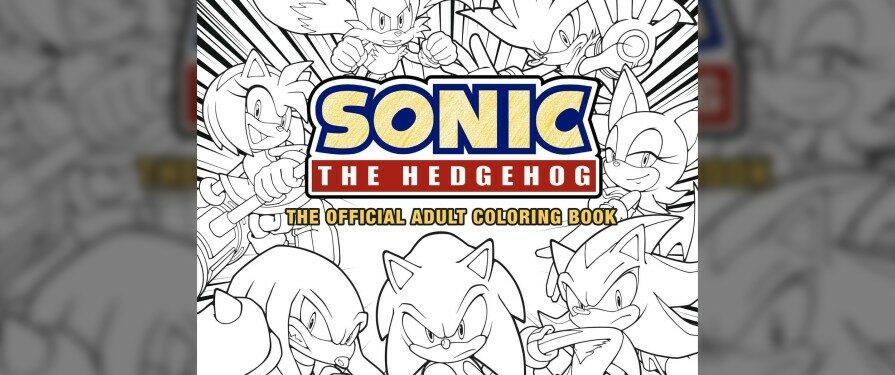 Amazon Listing for Official Sonic Adult Coloring Book Emerges