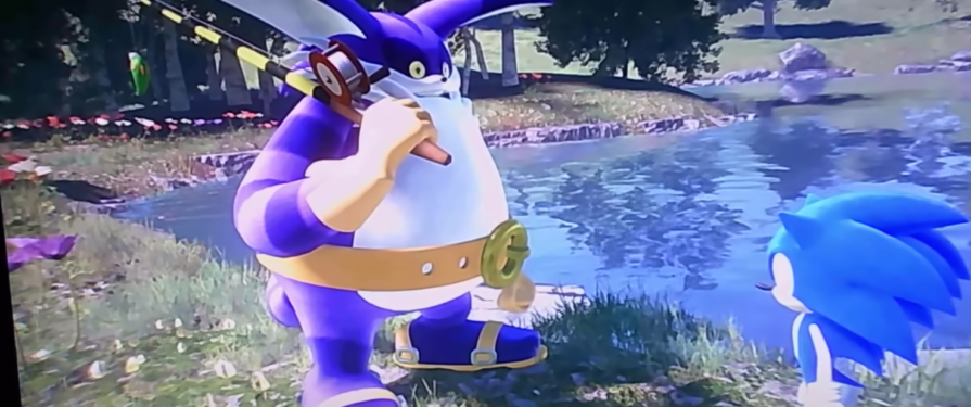 Yes, You Can Go Fishing With Big in Sonic Frontiers