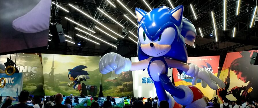 See The Massive Sonic Balloon Towering Over Fans at TGS 2022