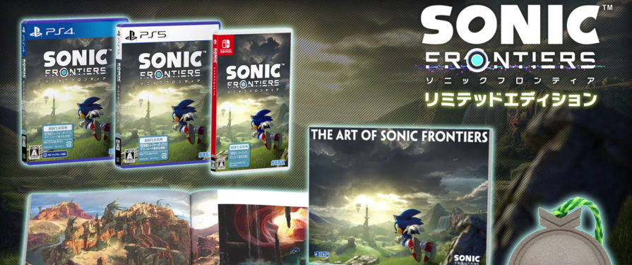 Japanese Special Edition of Sonic Frontiers Comes With Art Book, Koco Charm
