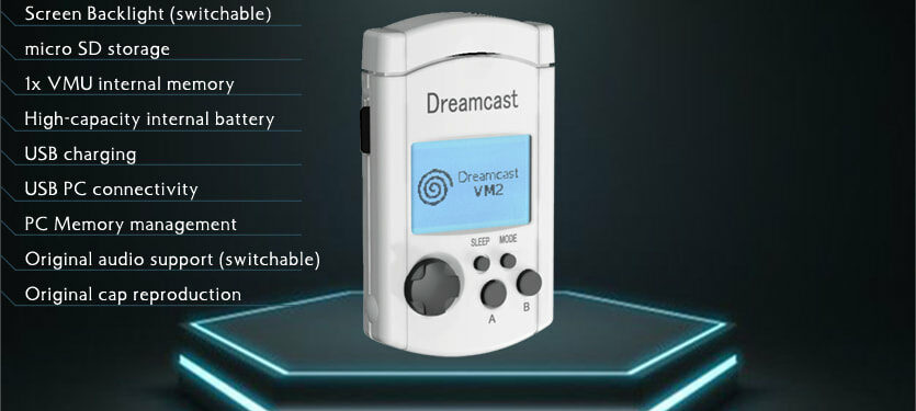 Dreamcast Modder Launches Crowdfunder for Next-Gen ‘Visual Memory Unit 2’