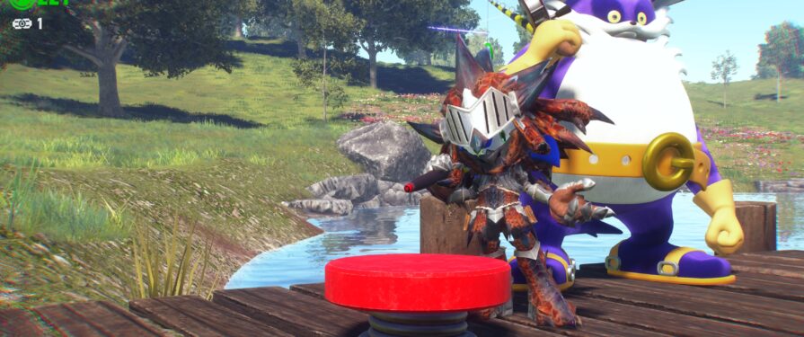Sonic Frontiers Monster Hunter DLC Out Now
