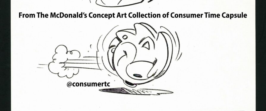 Concept Illustration for “Collapse & Roll” Sonic 3 McDonalds Toy Surfaces