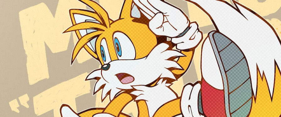 Tails Goes For A Spin in March 2023 Sonic Channel Wallpaper