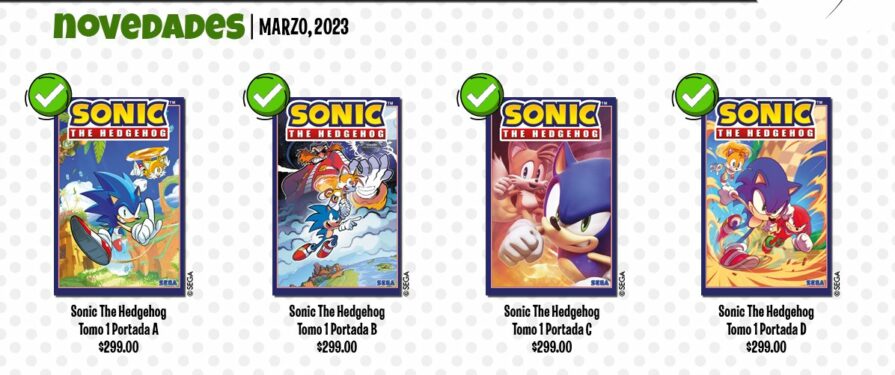 Sonic IDW Trade Paperbacks Now Available in Mexico