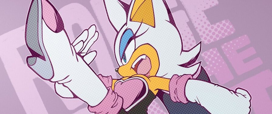 High-Kicking Rouge Features in Sonic Channel’s May 2023 Wallpaper