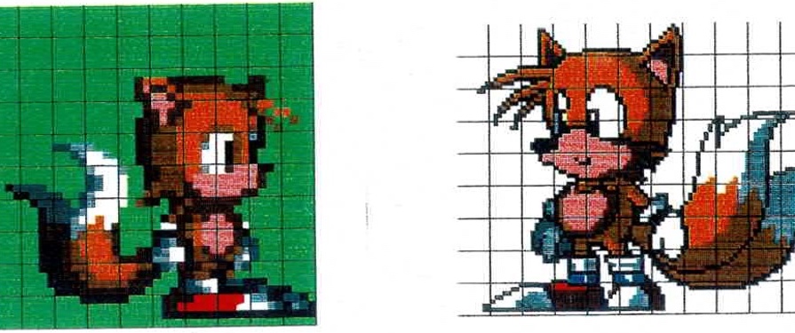 Early Tails Sprite Uncovered in 1990s SEGA/DiC Design Documents – The ...