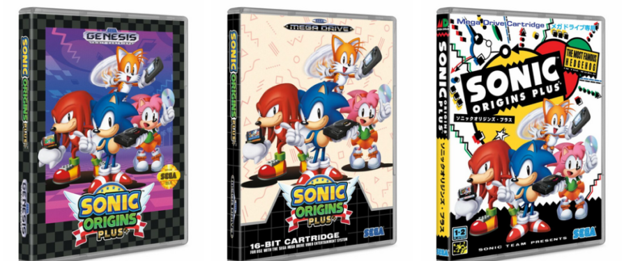 Sonic Origins Plus Full Multi-Regional Boxarts Revealed