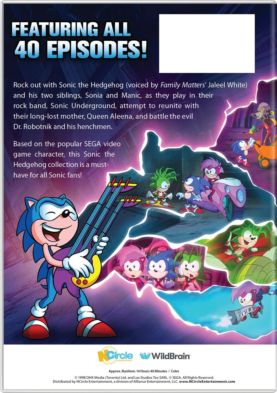 Sonic Underground Returns to DVDs With Complete Series Release From ...