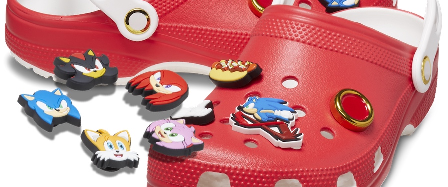 Crocs Releasing Sonic-Themed Clogs and Charms in New Collaboration