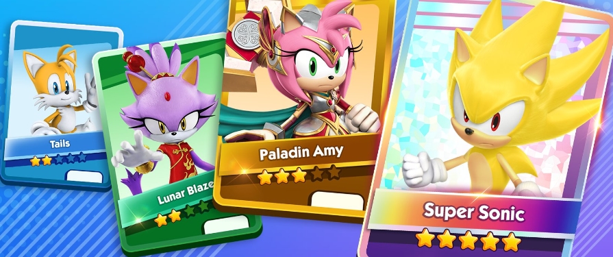 Sonic Dash Introducing New Character Card Unlock System