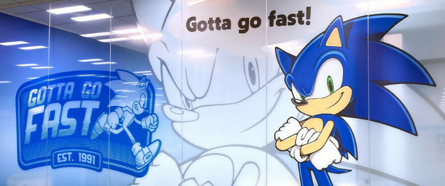 Check Out SEGA’s New AMAZING Sonic-Themed Conference Space!